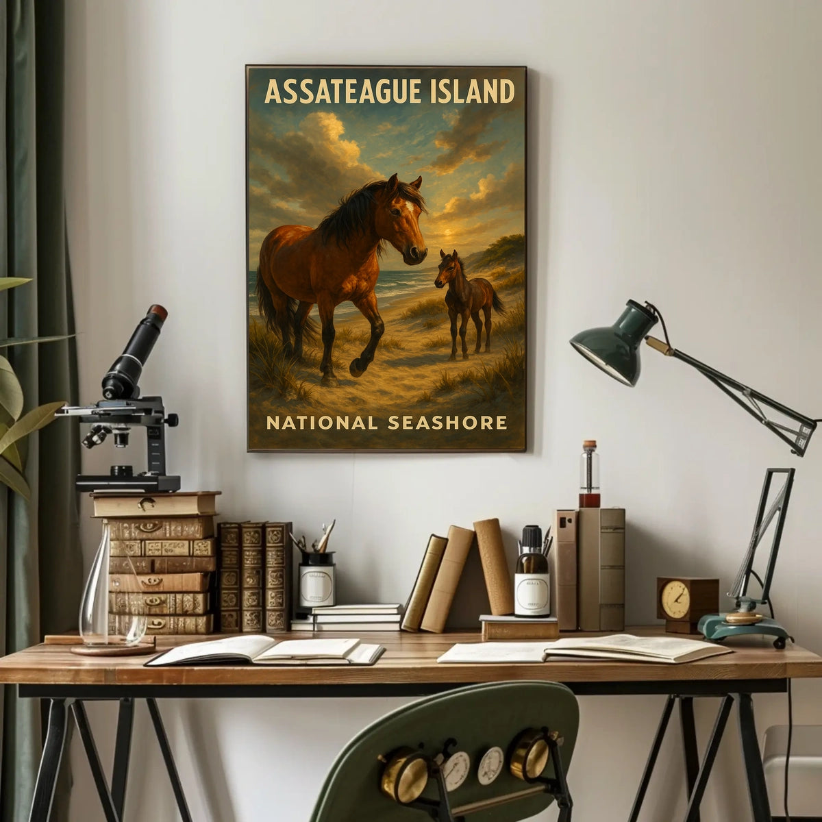 Assateague Island National Seashore Poster
