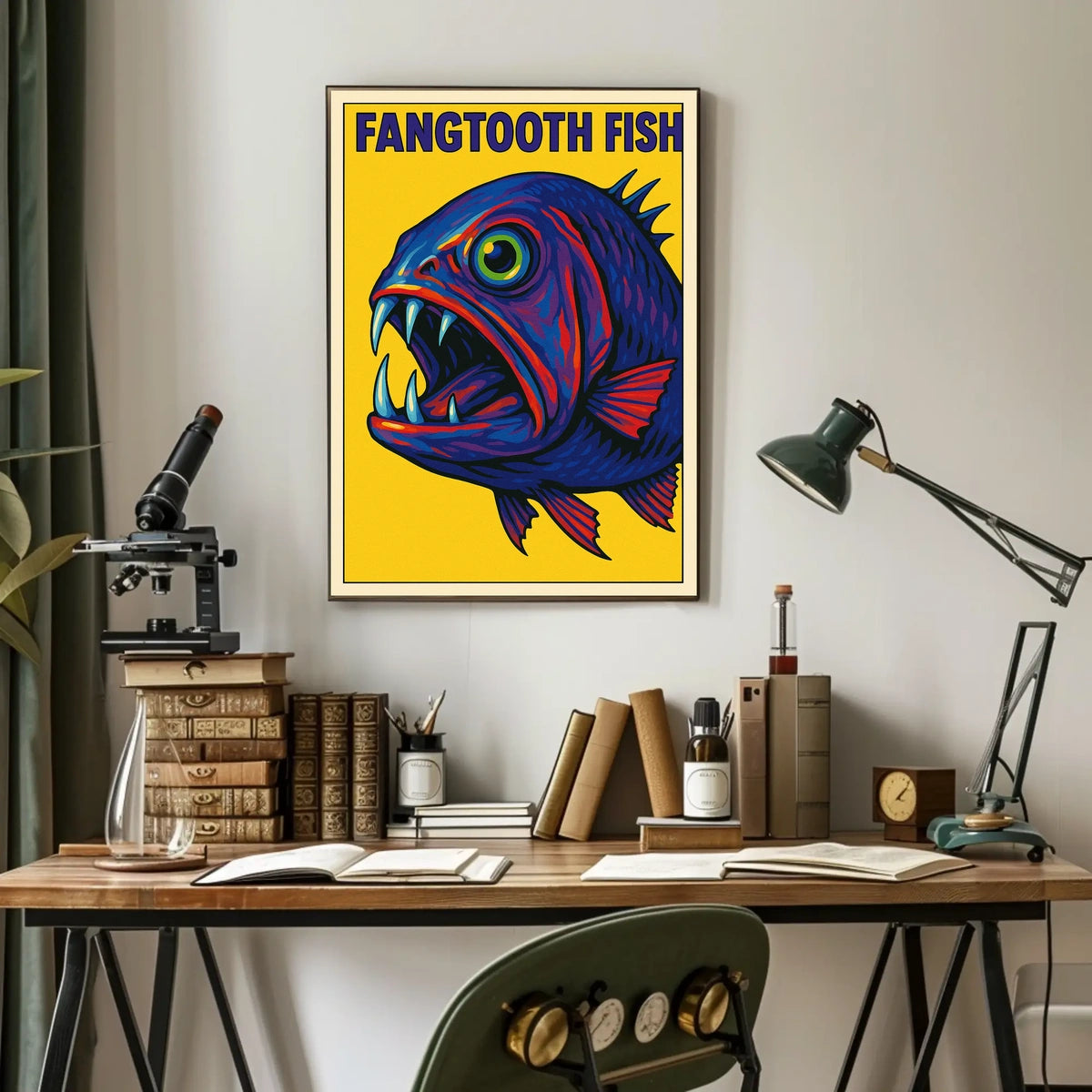 Fangtooth Fish Poster