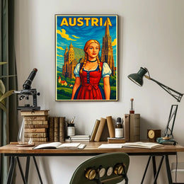 Austria Travel Poster