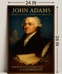 John Adams 2nd President Poster PosterGoat