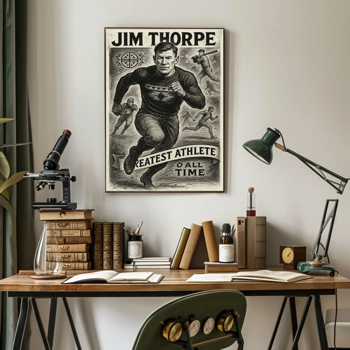 Celebrating a Legendary Athlete Poster
