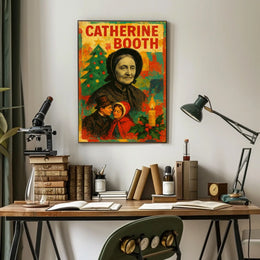Catherine Booth 19th Century Vintage-Inspired Artistic Heritage Poster