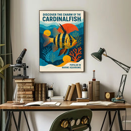 Discover The Charm Of The Cardinalfish Poster