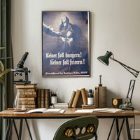 No One Should Go Hungry Or Cold Poster Art Print Decor PosterGoat