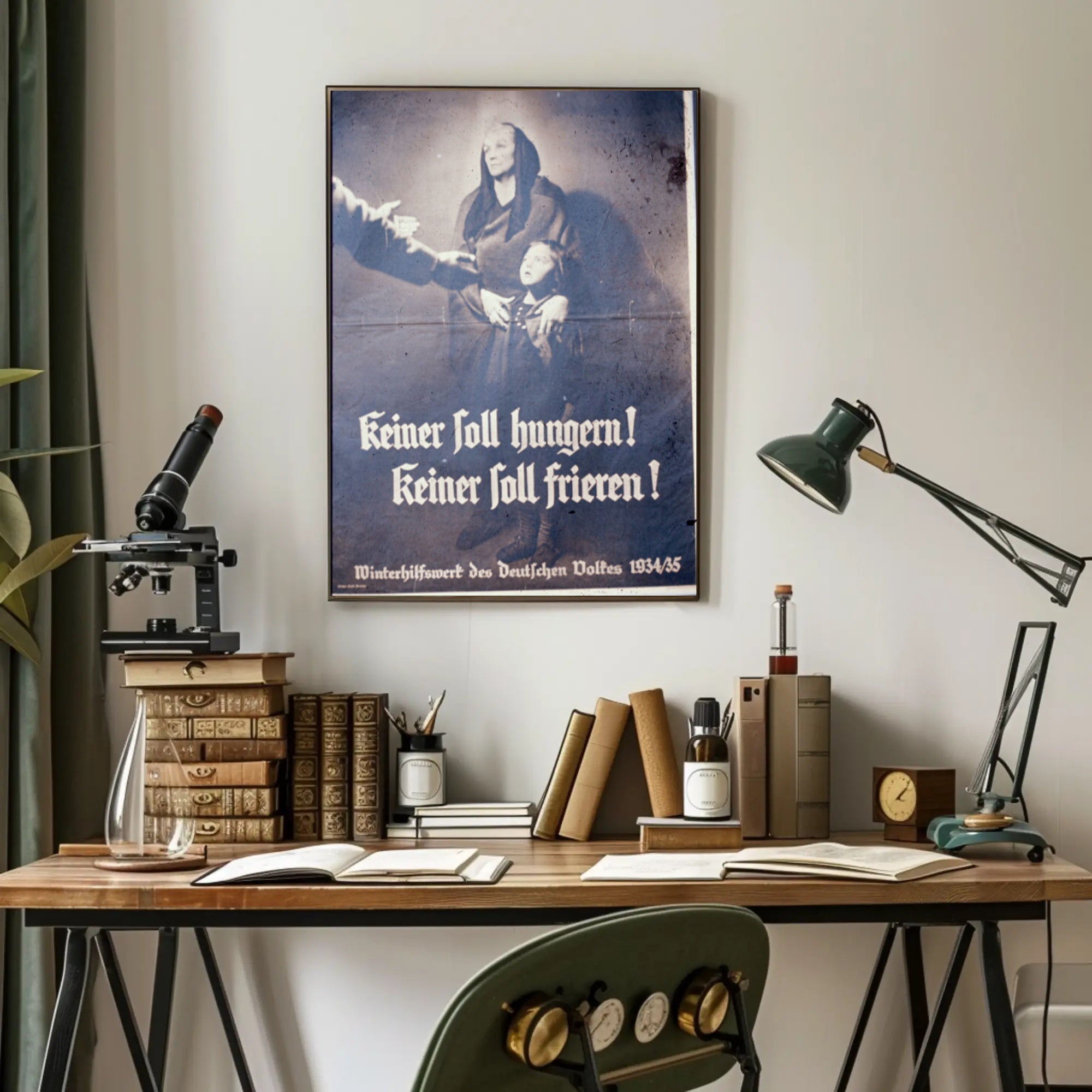 No One Should Go Hungry Or Cold Poster Art Print Decor PosterGoat