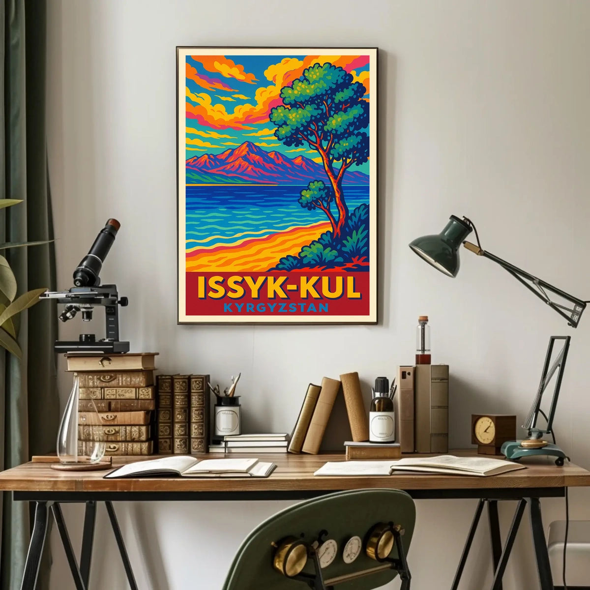 Issyk-Kul Kyrgyzstan Poster
