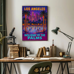 Holiday By The Palms Poster