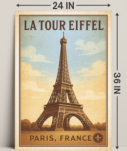 La Tour Eiffel Poster PosterGoat