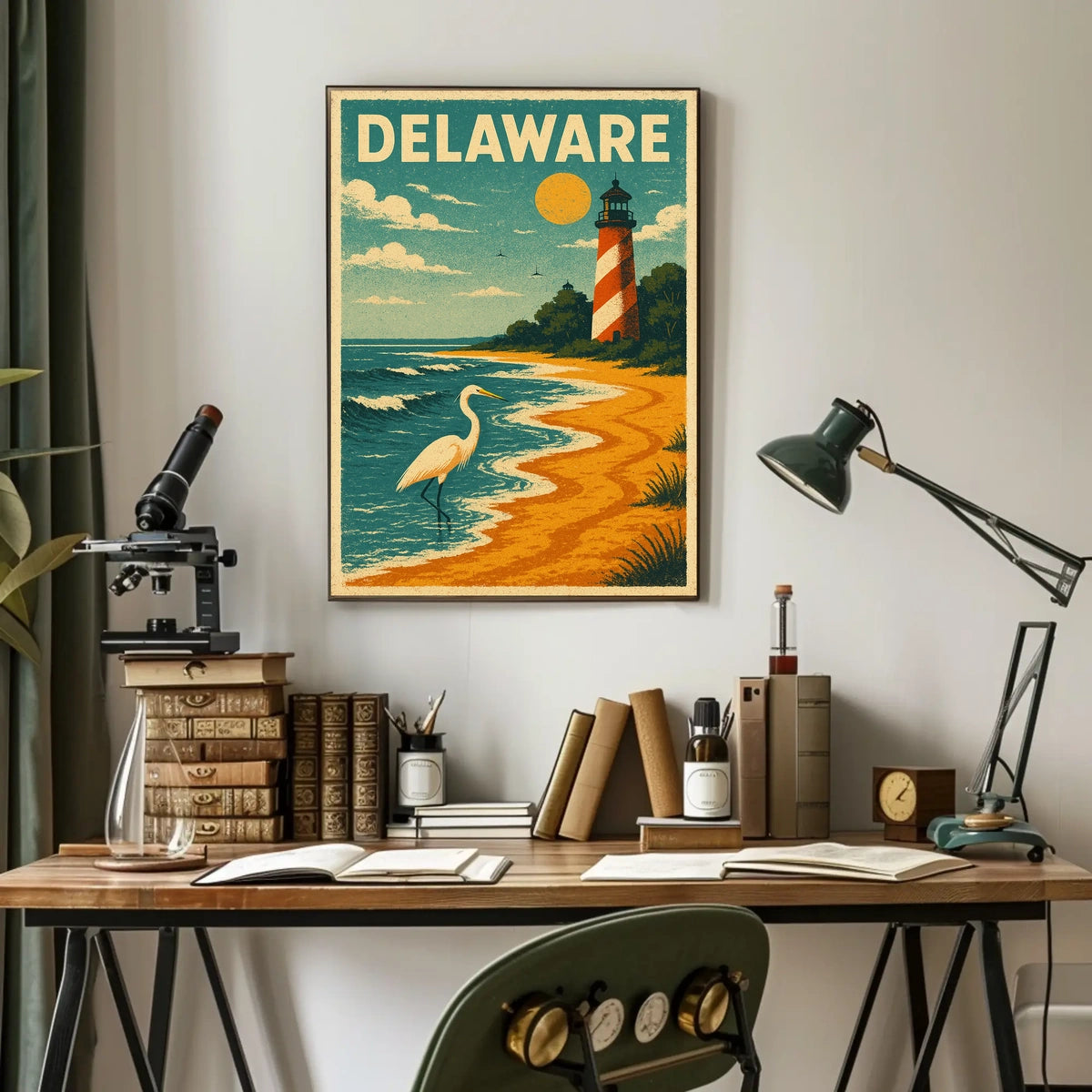 Delaware Coastal Beauty Poster