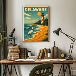 Delaware Coastal Beauty Poster