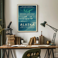 The Last Frontier Alaska Poster