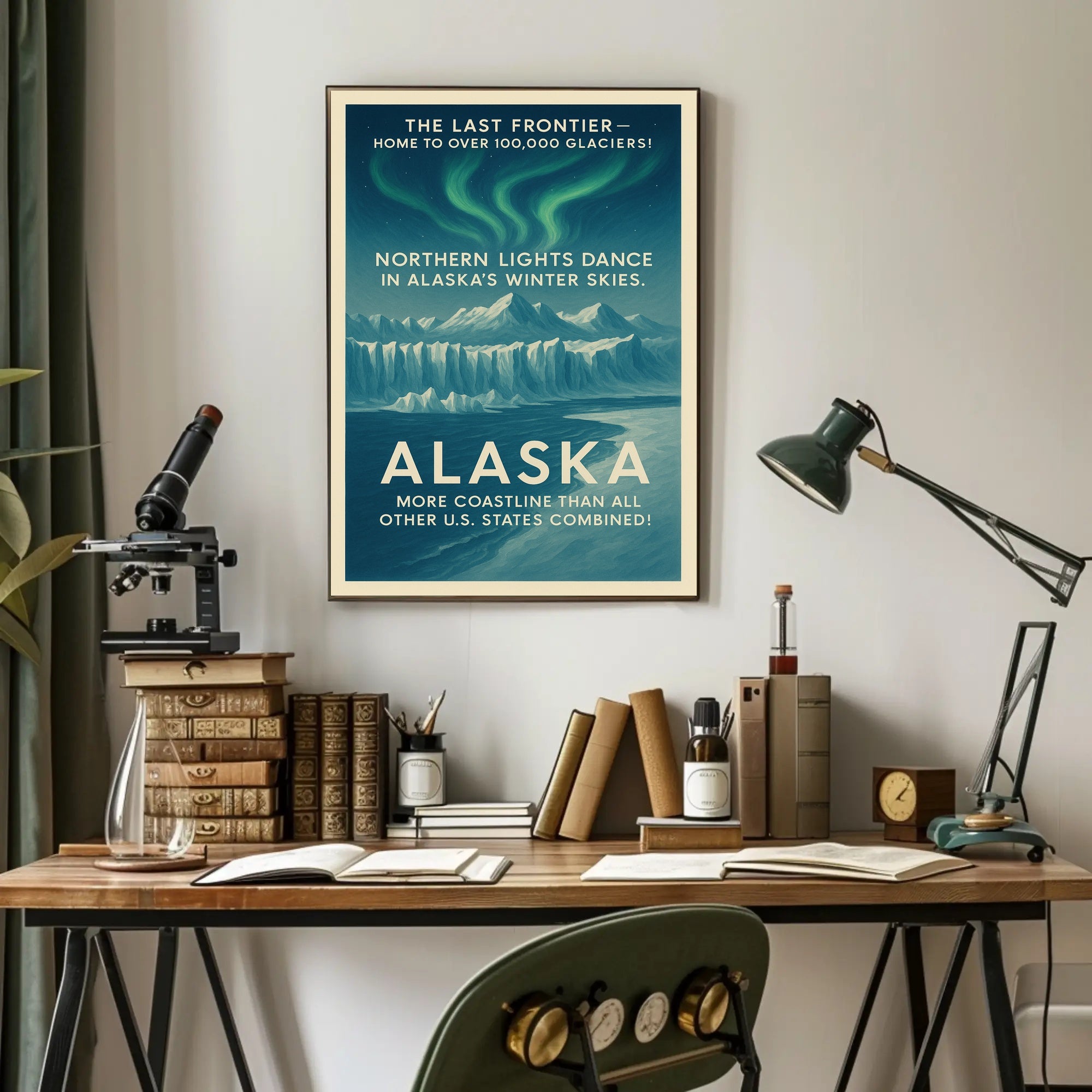 The Last Frontier Alaska Poster