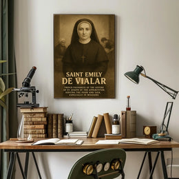 Saint Emily De Vialar Poster