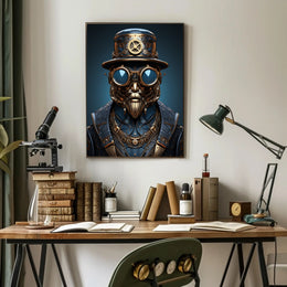 Steampunk Visionary Poster PosterGoat