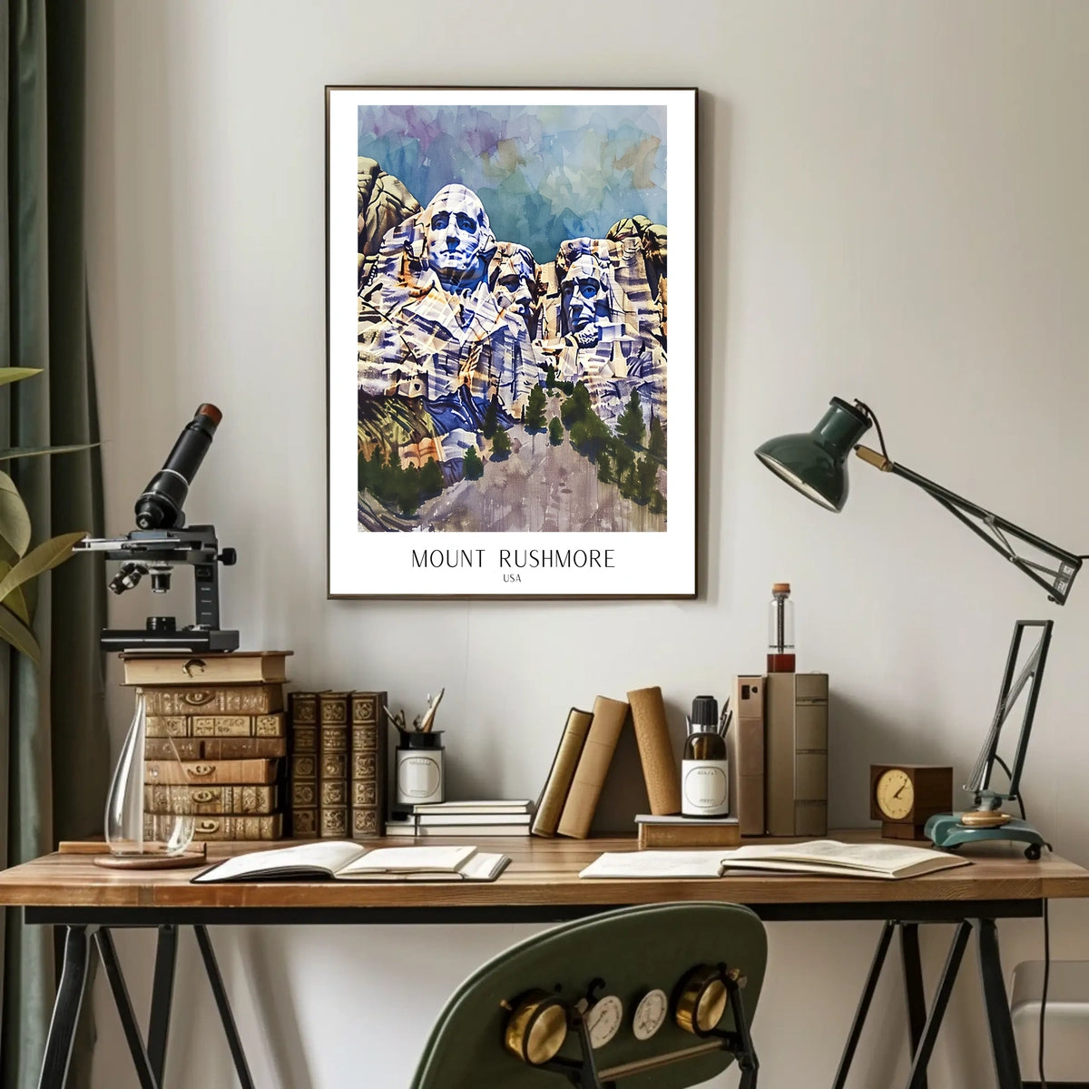 Mount Rushmore Poster
