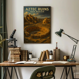 Aztec Ruins New Mexico Poster