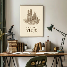 Panama Viejo Poster