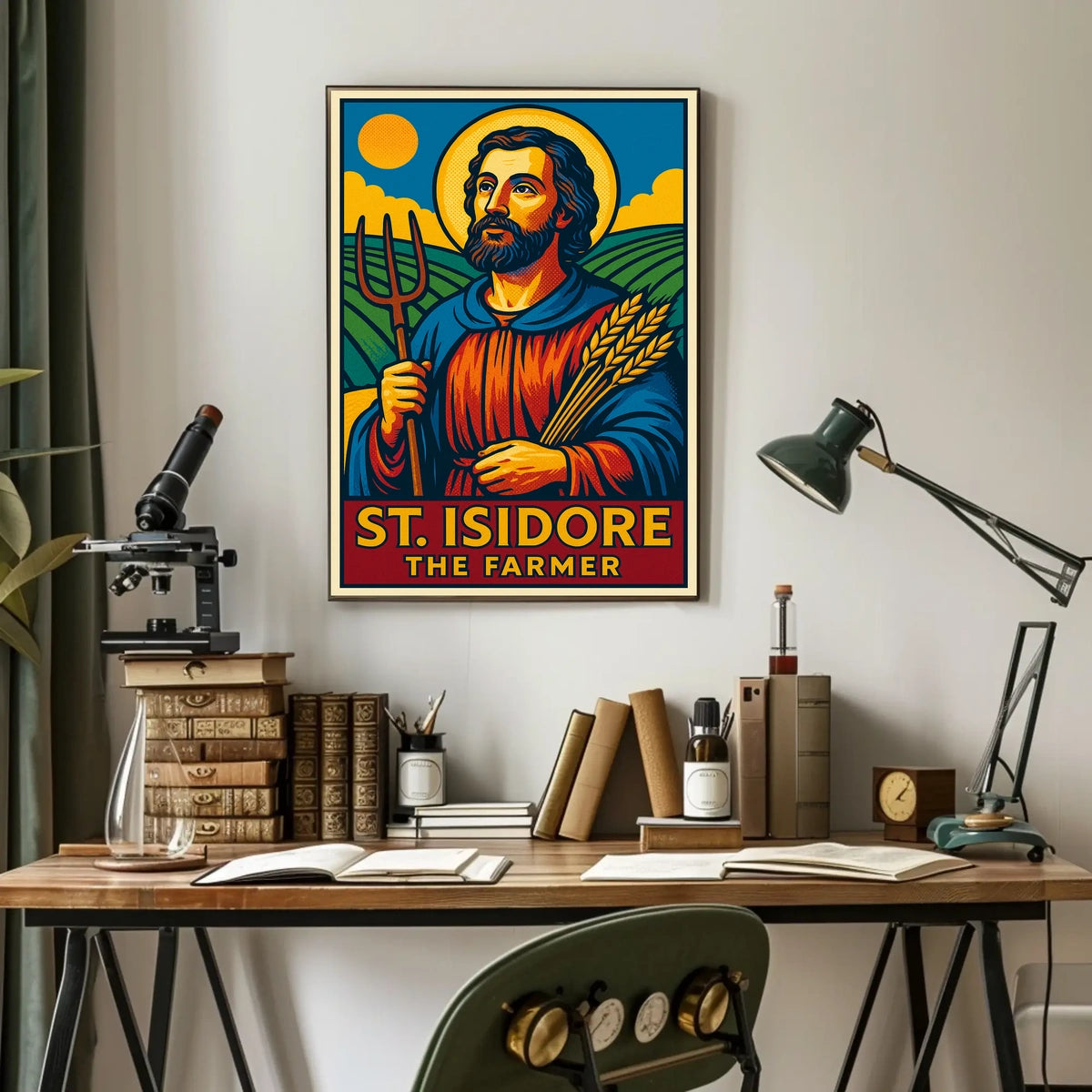 St. Isidore the Farmer Poster