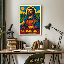 St. Isidore the Farmer Poster