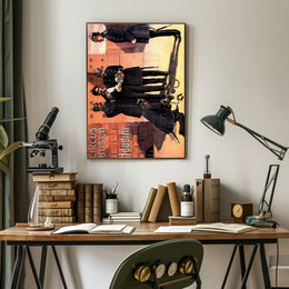 Houdini's Daring Escape Antique Circus Vintage Poster
