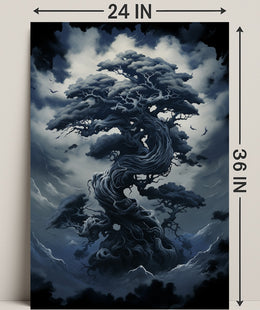 Enchanted Twilight Tree Poster PosterGoat