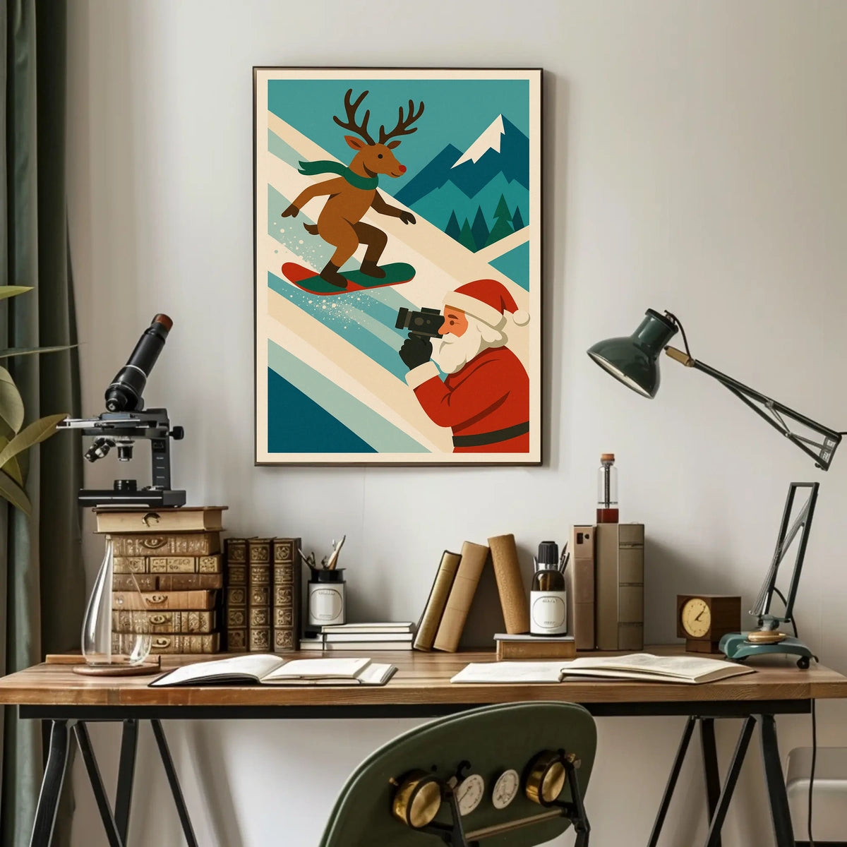 Santas Winter Adventure Poster