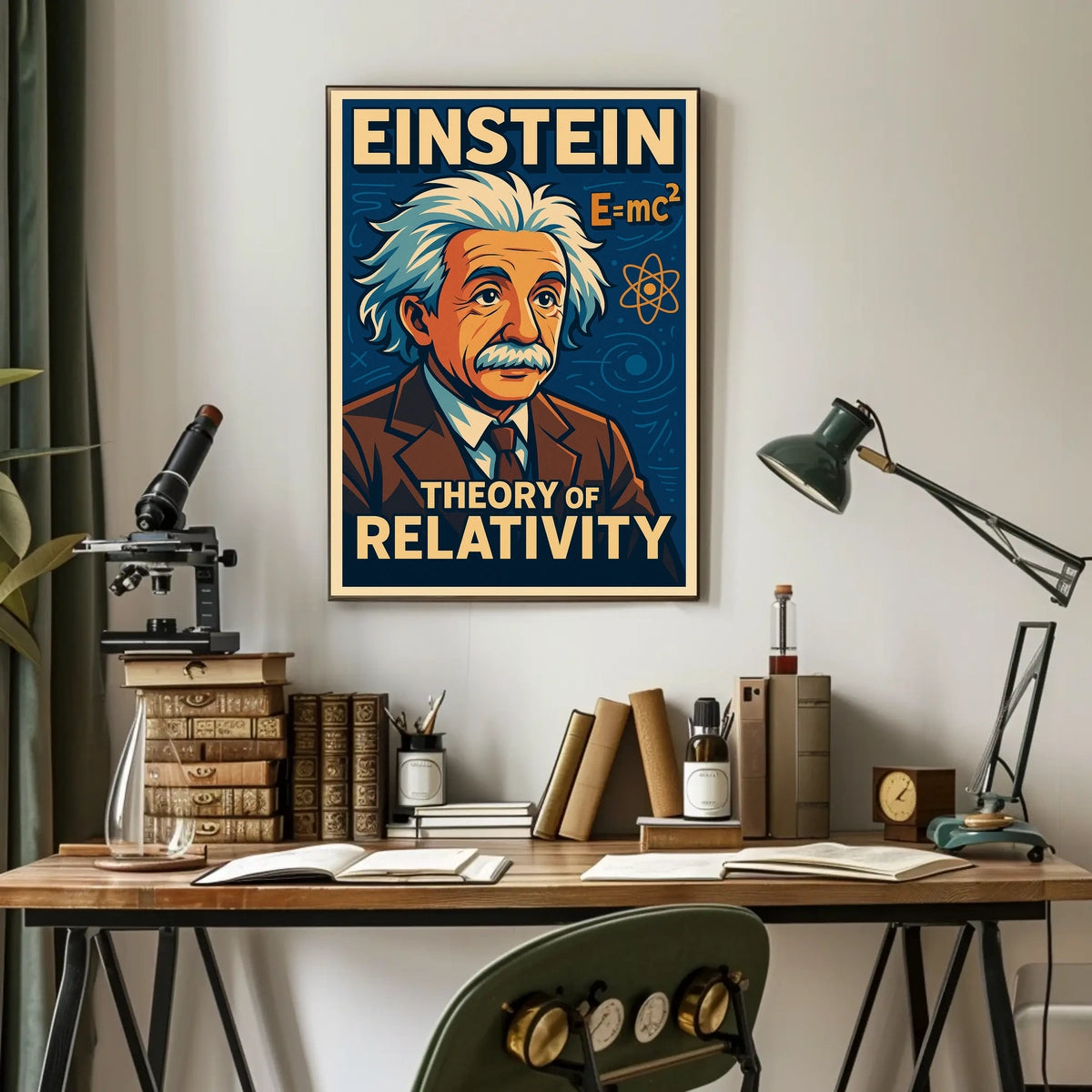 Einstein Theory Of Relativity Poster