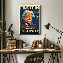 Einstein Theory Of Relativity Poster