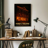 Abraham Lincoln Fords Theatre Poster