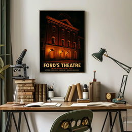 Abraham Lincoln Fords Theatre Poster