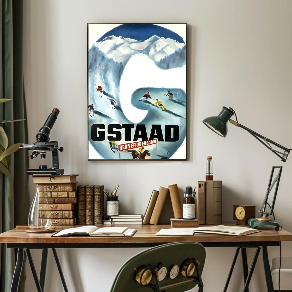 Gstaad Winter Sports Poster