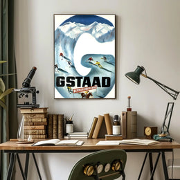 Gstaad Winter Sports Poster
