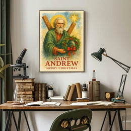Saint Andrew Christmas Iconography Cultural or Heritage Poster