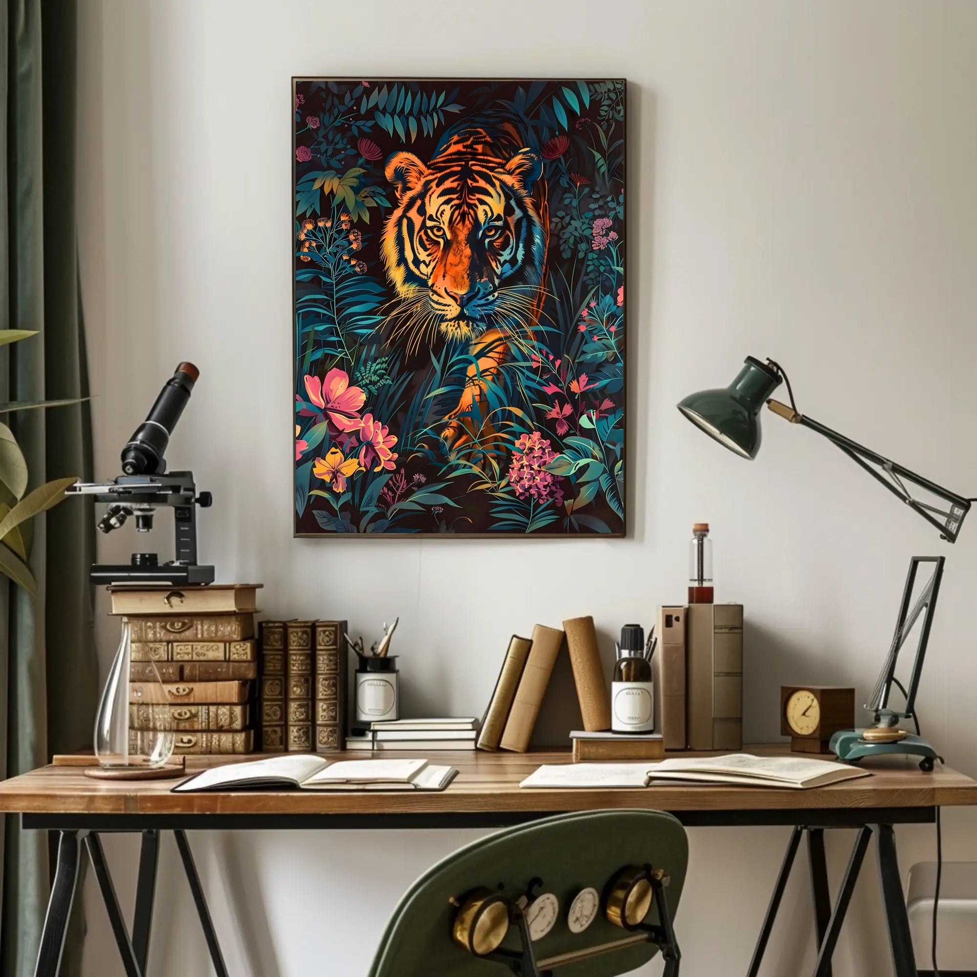 Jungle Majesty Art Print Wall Decor