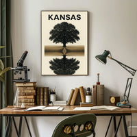 Kansas Reflection Poster