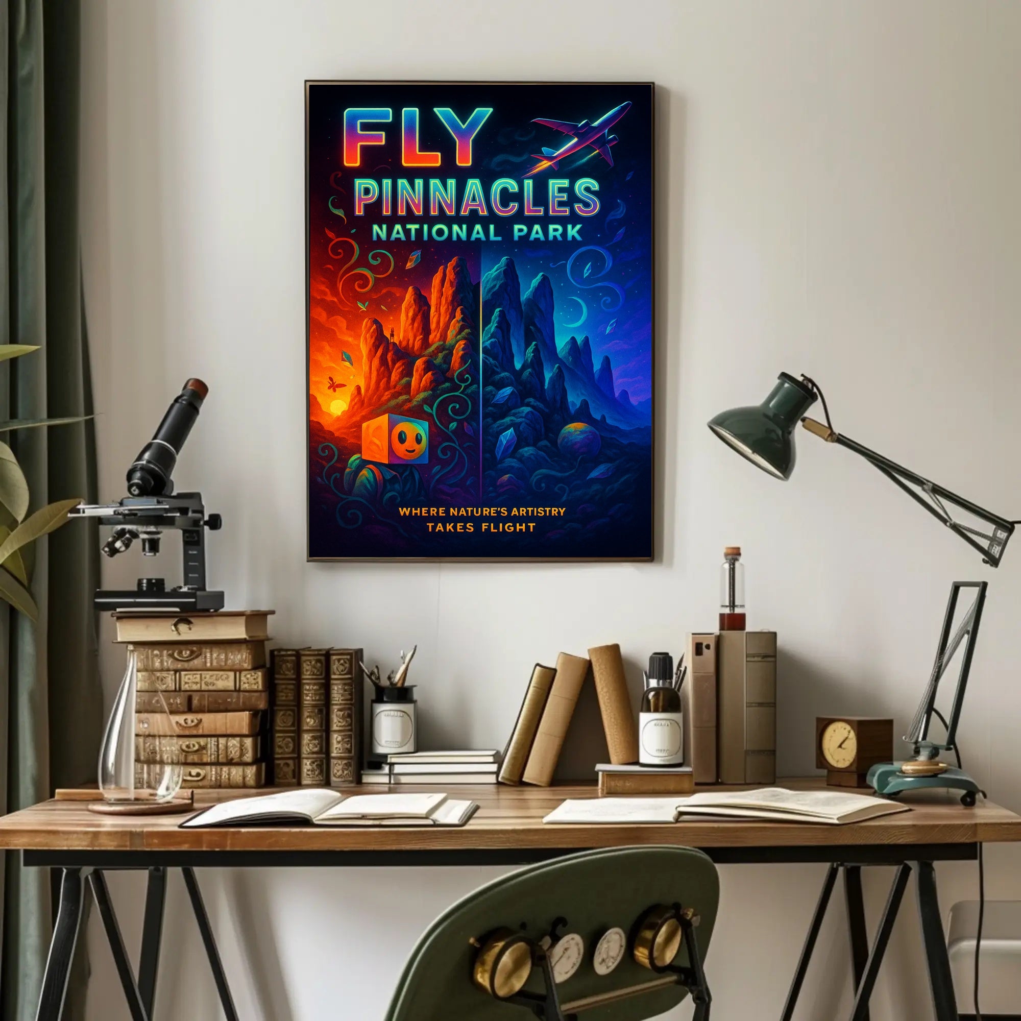 Fly Pinnacles National Park Art Print
