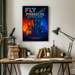Fly Pinnacles National Park Art Print