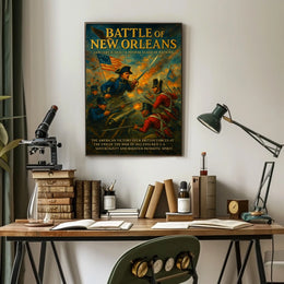 Battle Of New Orleans 1815 Poster