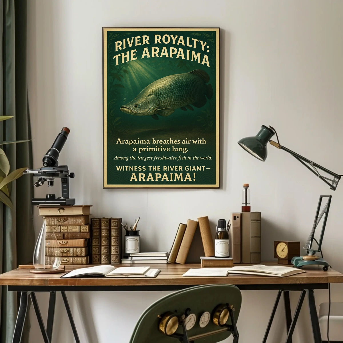 River Royalty The Arapaima Poster