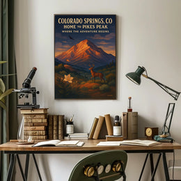 Colorado Springs Gateway to Adventure Poster