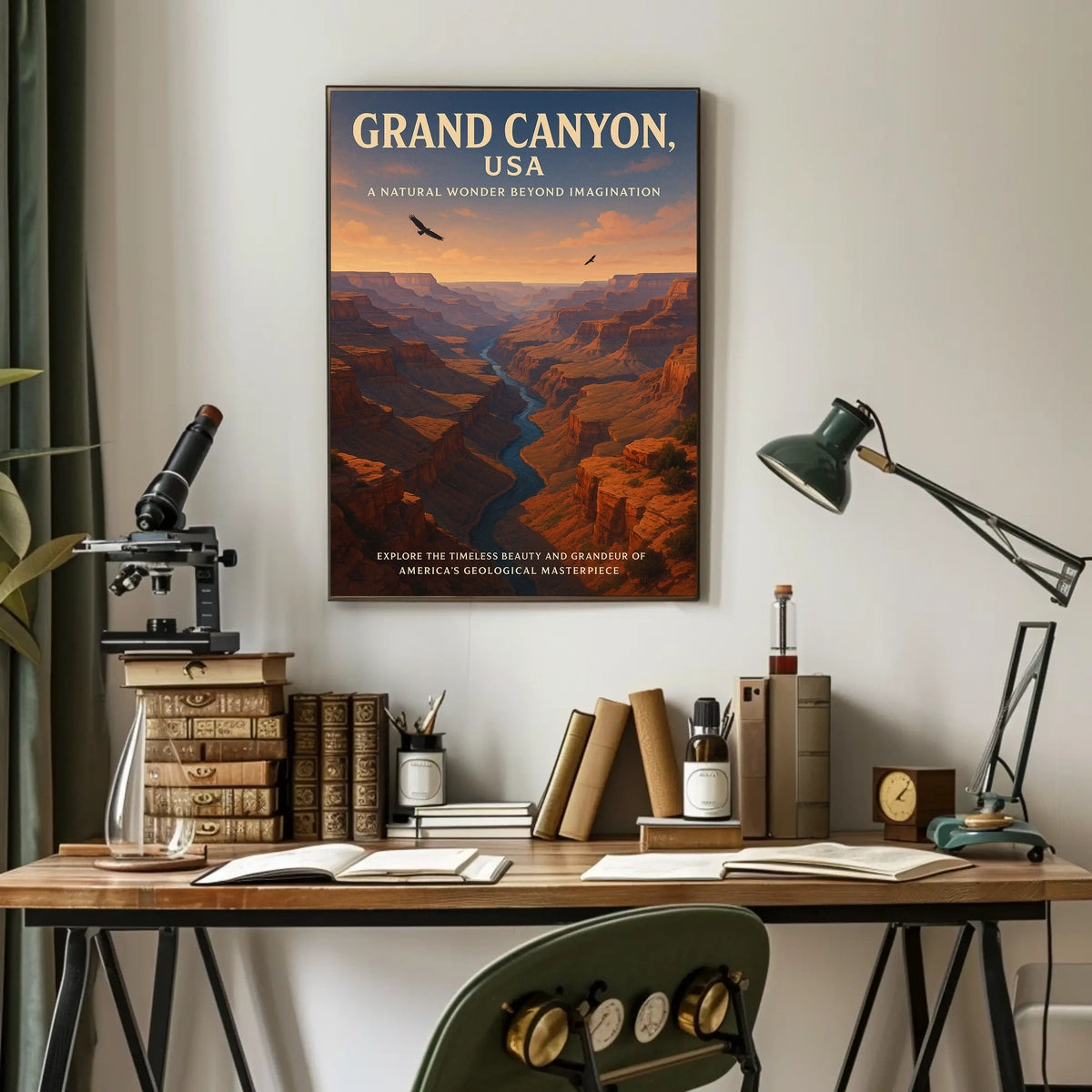 Grand Canyon A Natural Wonder Poster