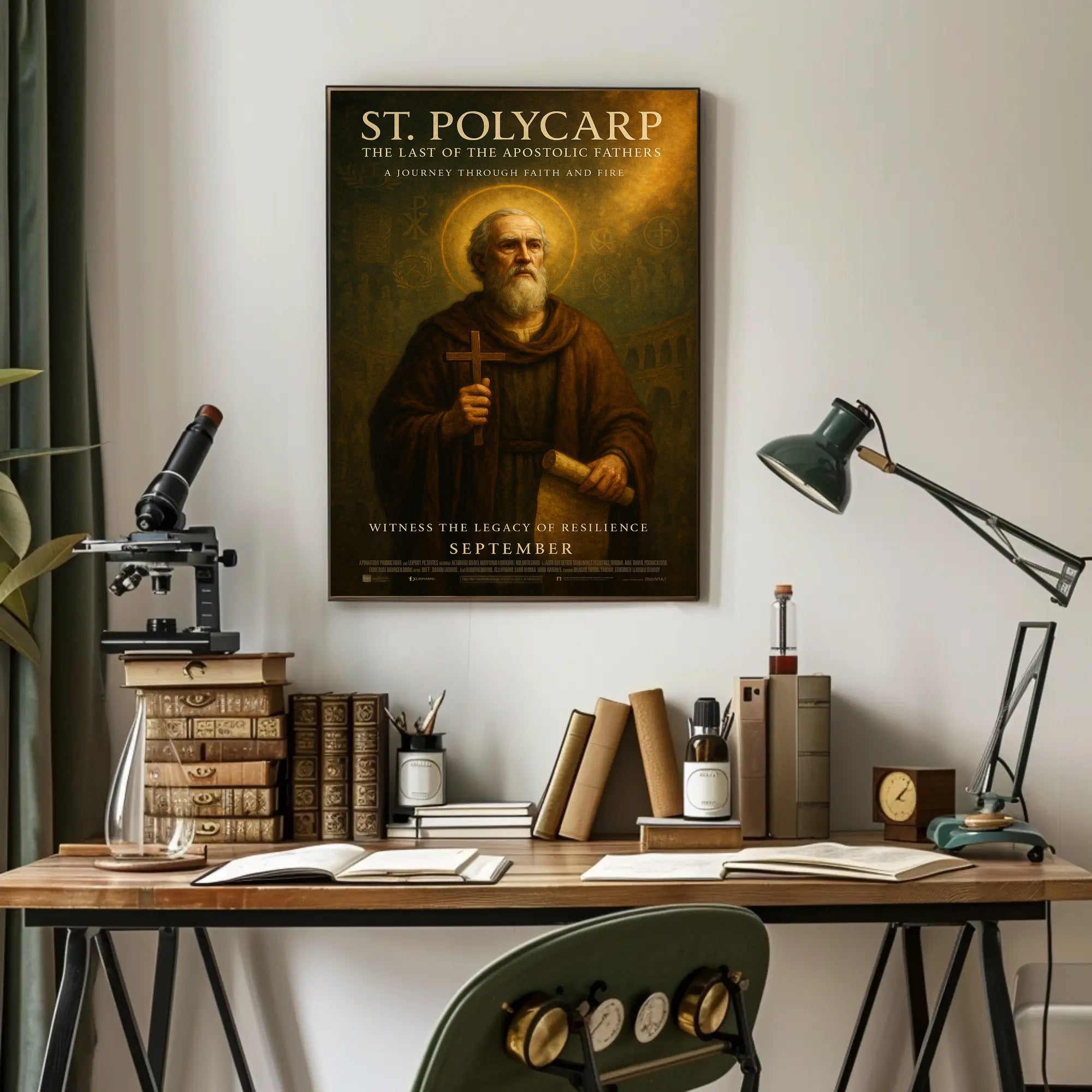 St. Polycarp The Last Of The Apostolic Poster