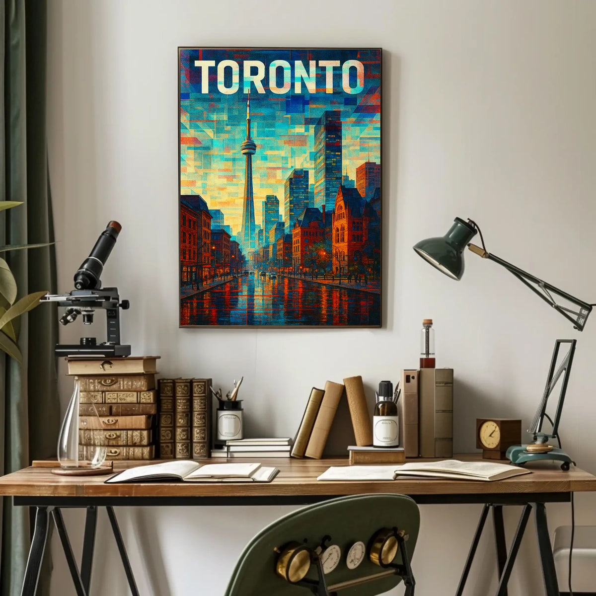 Toronto Cityscape Poster