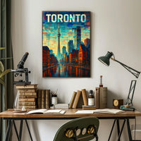 Toronto Cityscape Poster