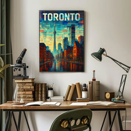 Toronto Cityscape Poster