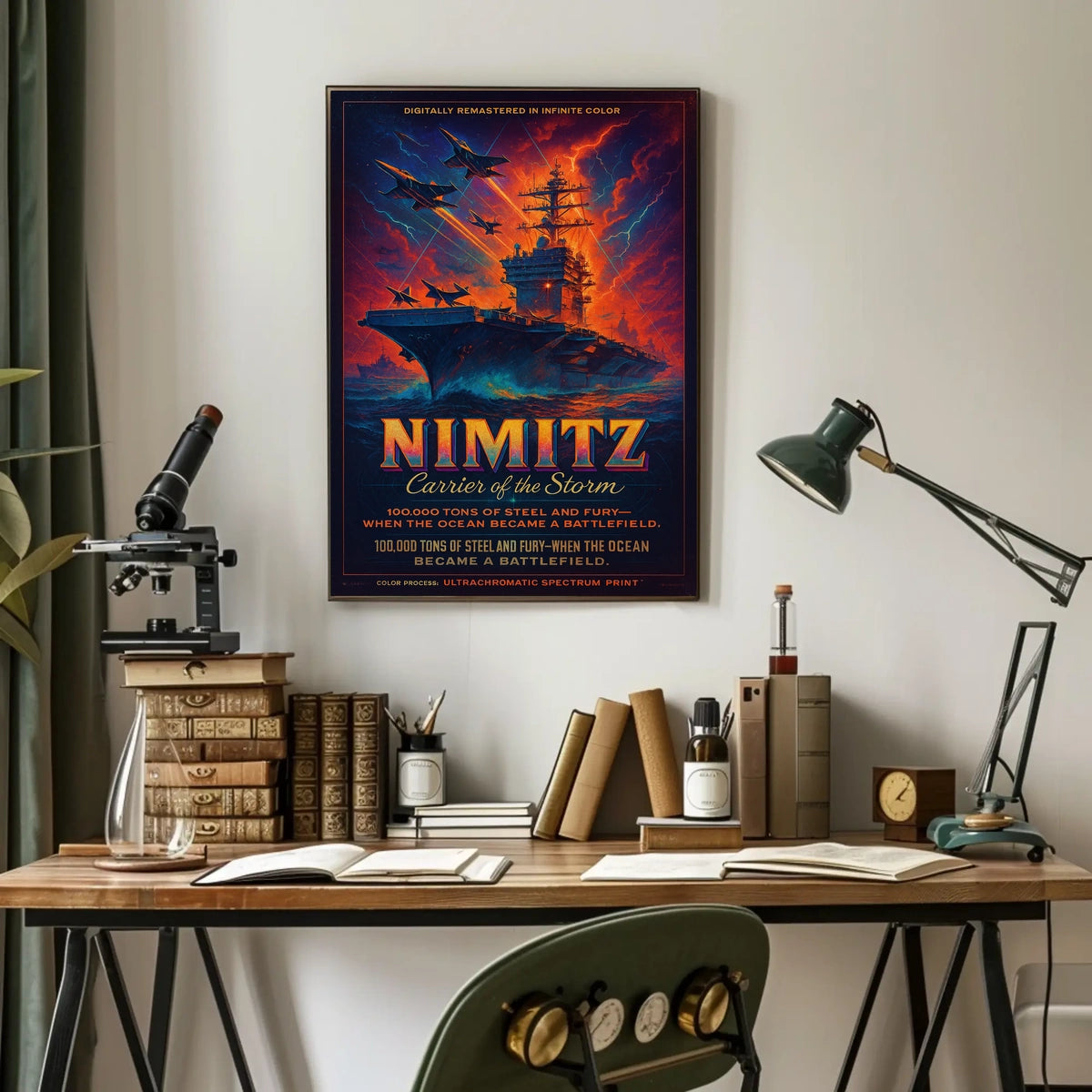 Nimitz Carrier of the Storm Poster