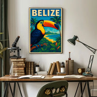 Belize Tropical Paradise Poster