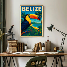 Belize Tropical Paradise Poster