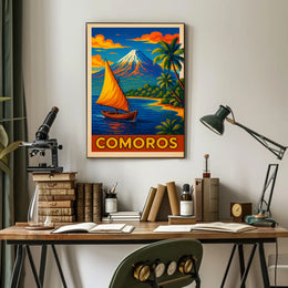 Comoros Island Paradise Poster