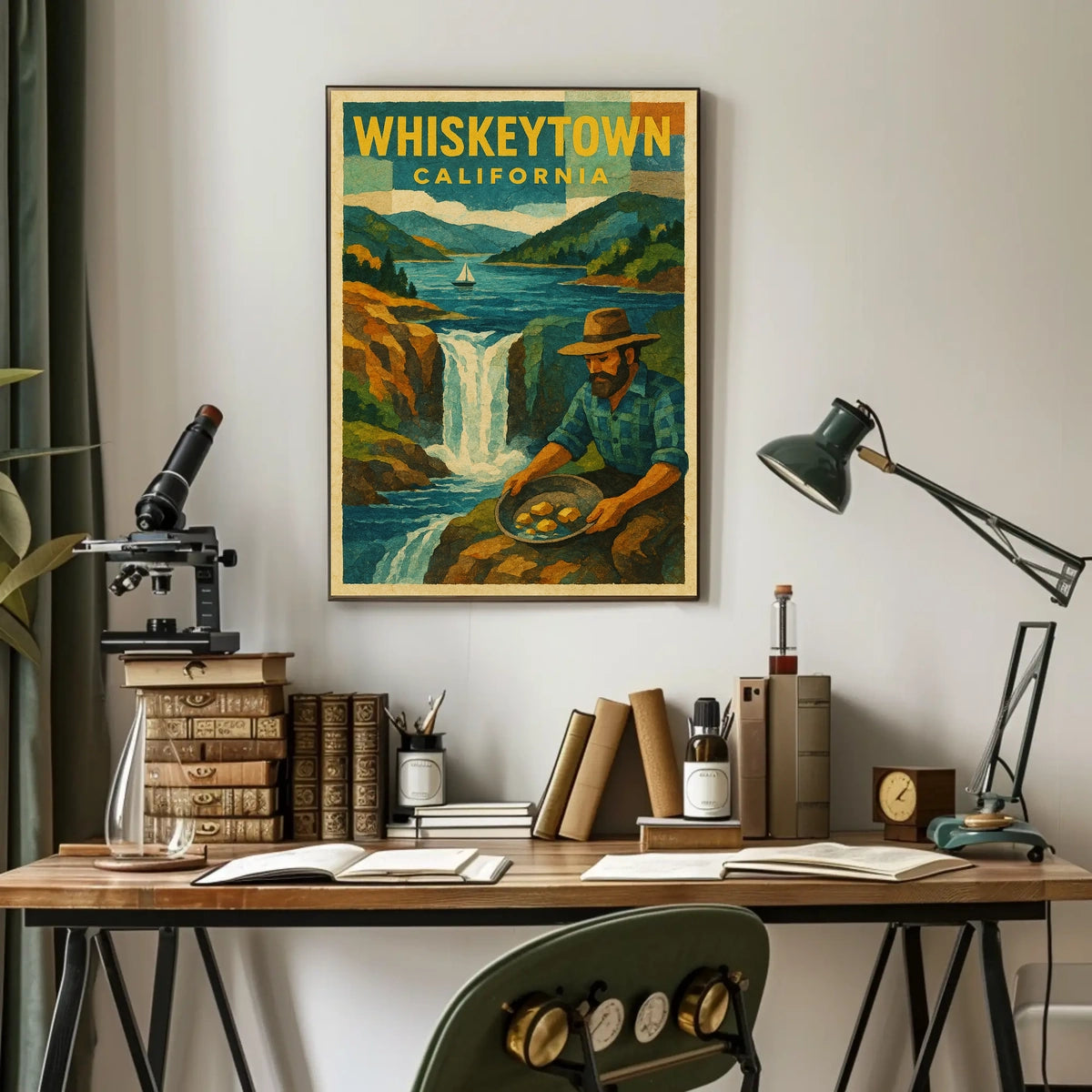 Whiskeytown, California Poster
